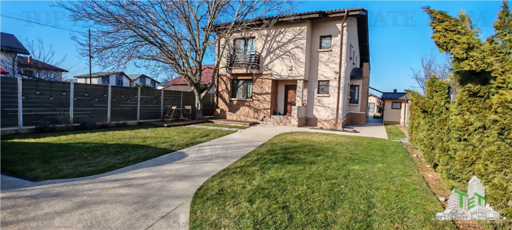 Vila individuala superba, 5 camere, complet utila/mobilata u