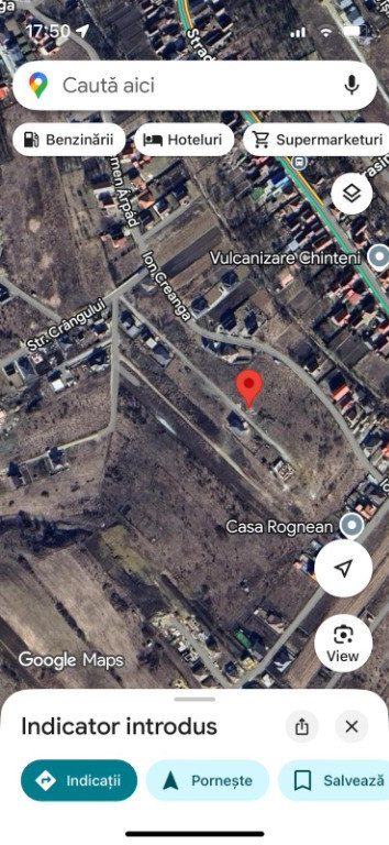 Vanzare/Asociere teren 970 mp cu AC pt. 2 case in Chinteni