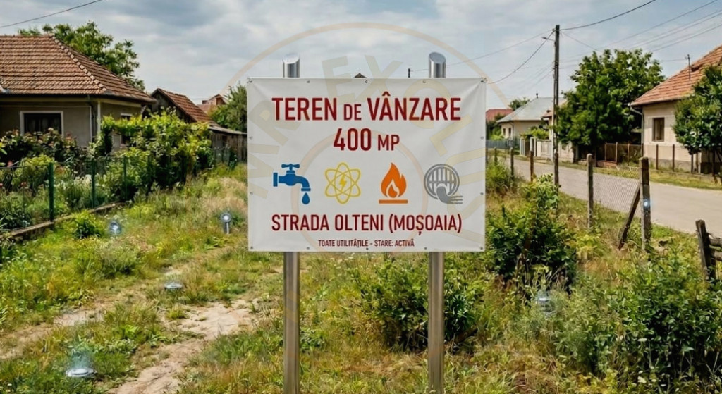 Parcele de 400 mp intravilan str. Olteni, Mosoaia, Arges