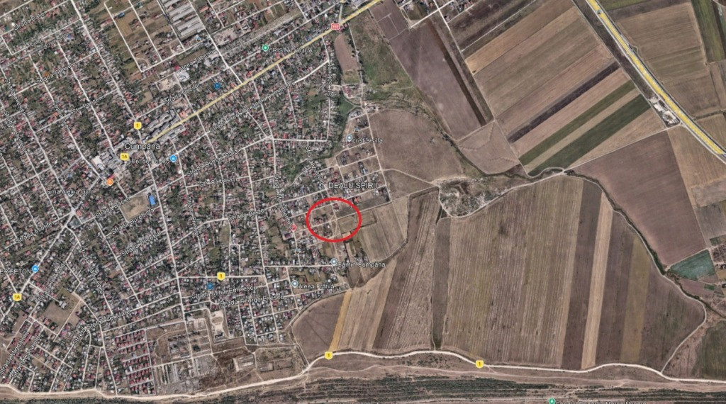 Teren de vanzare in Cumpana, Dealul Spiri - 700 mp