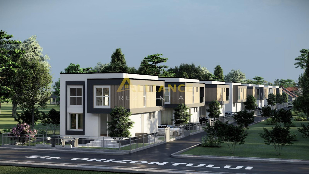 Vila Individuala - Stil Mediteranean - 4 Camere - 3 bai, Ter