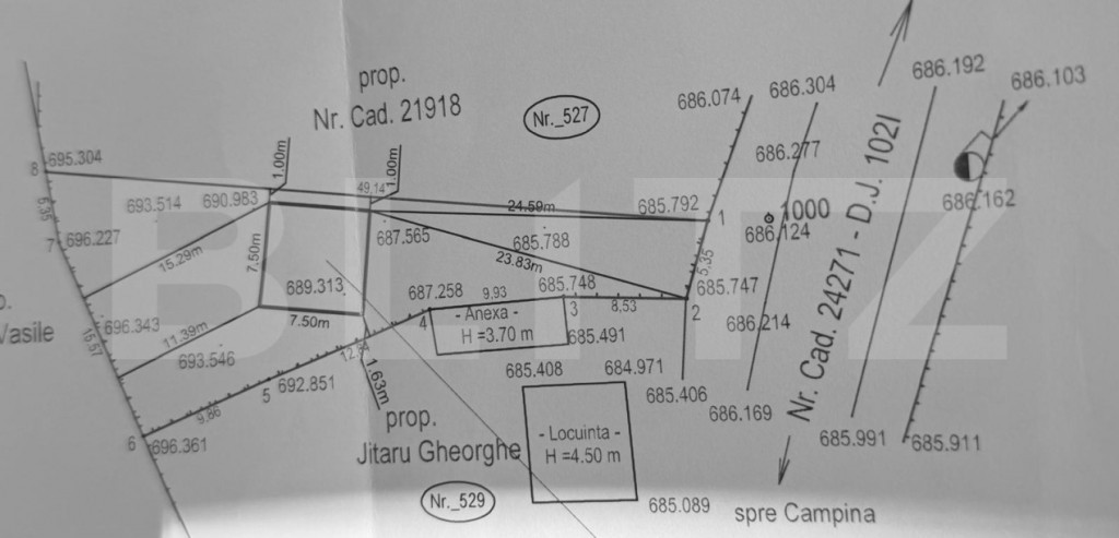 Teren intravilan de vânzare – Valea Doftanei