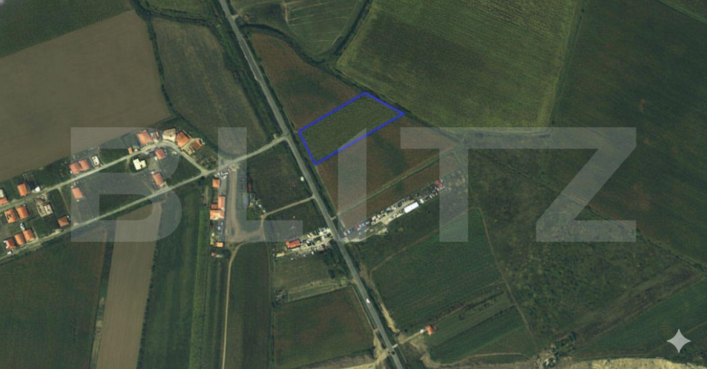 Teren intravilan de vanzare, 7500 mp, str Gorunului, zona Aq
