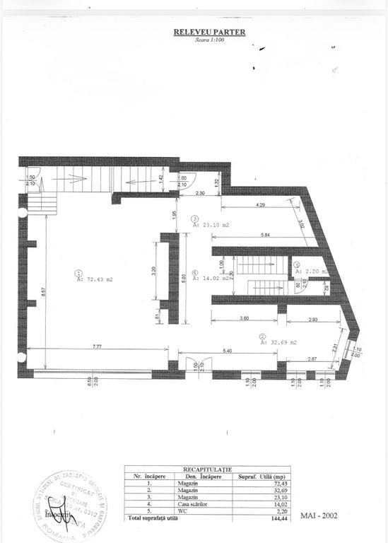 Stirbei Voda- imobil S+P+1+M,ideal pentru clinica medical...