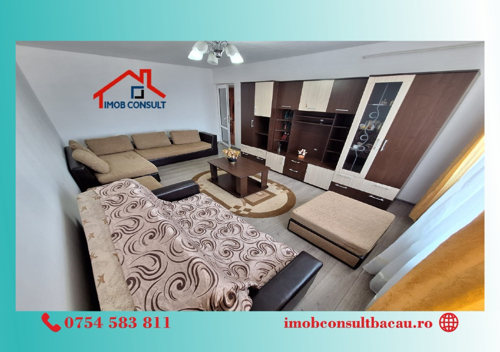 Apartament 2 camere de închiriat – Zona Nord/Călugăreni! CE1554