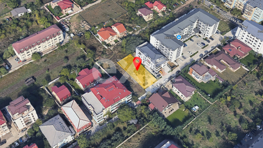 Teren Intravilan - Toate Utilitatile - P+2+M - CU disponibil