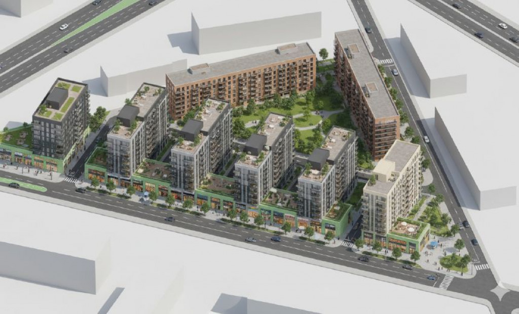 Zona Grand Arena teren 32.000 mp desch. principala 350 m