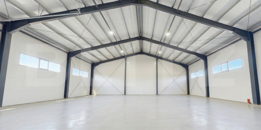 Hală nouă 773 mp | Acces TIR | Aproape de centură și aut