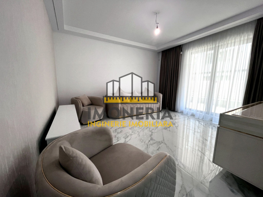 2 camere -0% comision -curte 49 mp -metrou 1 Dec -decomandat