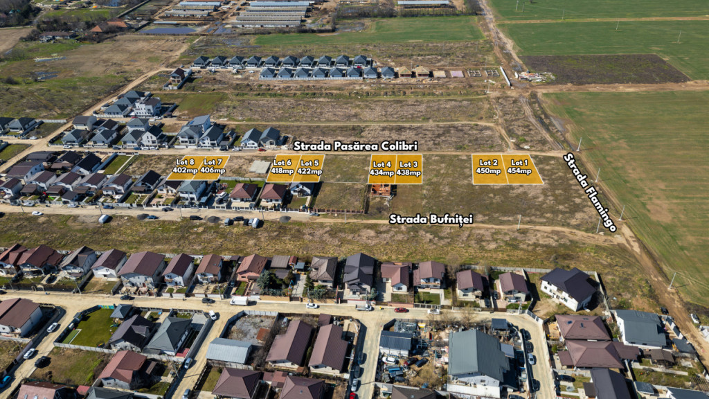 PANTELIMON - TINERETULUI, TEREN 438 MP, FRONT 14 M!