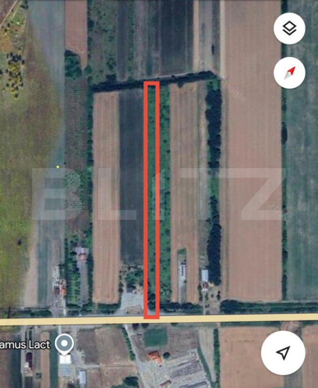 Teren Intravilan de Vânzare – 11.500 mp – DN E81 Între