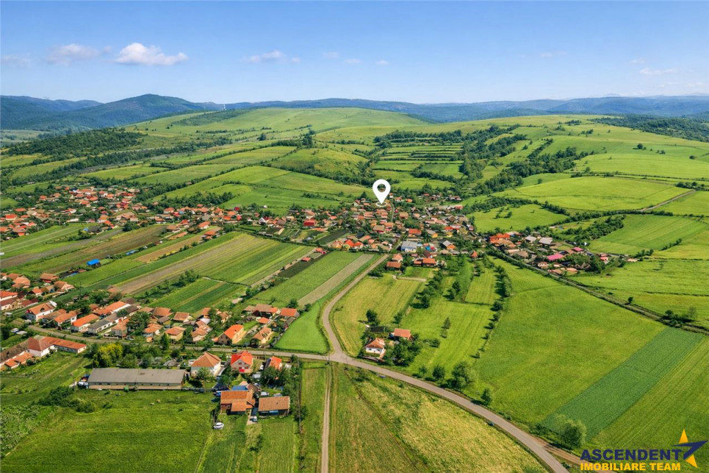 Film! Casa din lemn,cu doua camere, pe domeniu de 2.819 mp,