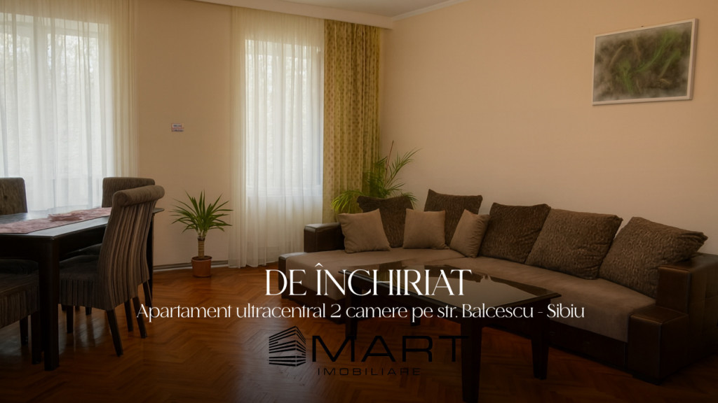 Apartament 2 camere decomandat str. Balcescu