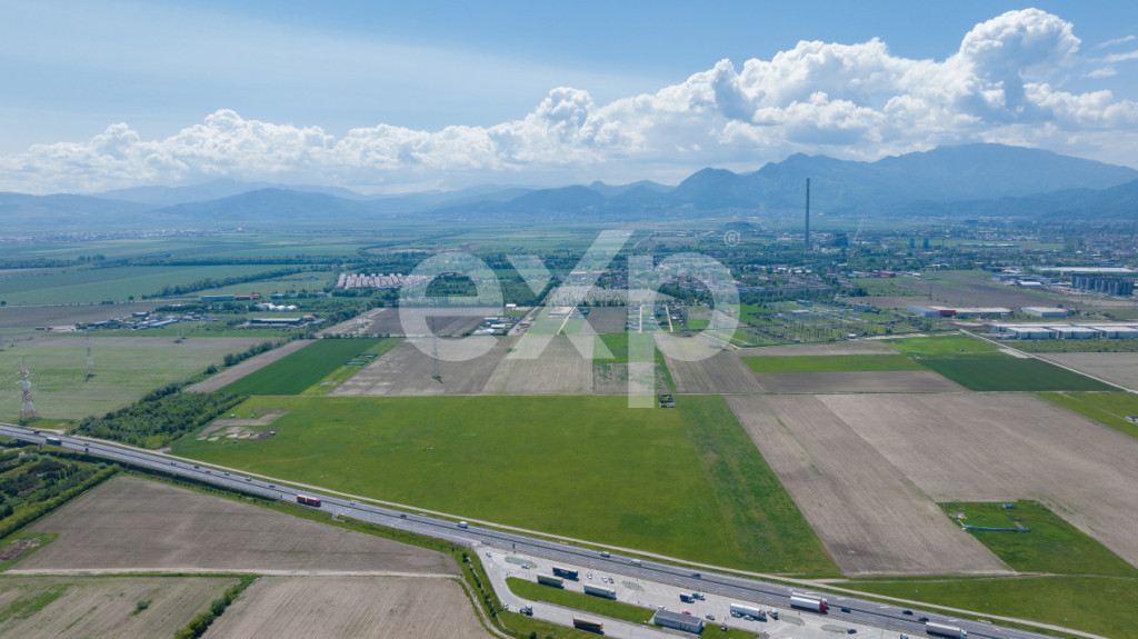 Teren 24.348 mp cu PUZ în curs – Sânpetru | Proiect rezi