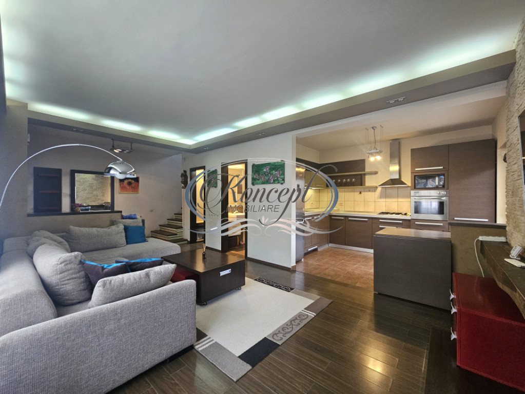 Casa cuplata 4 camere, 114 mp, 100 mp teren, zona Terra