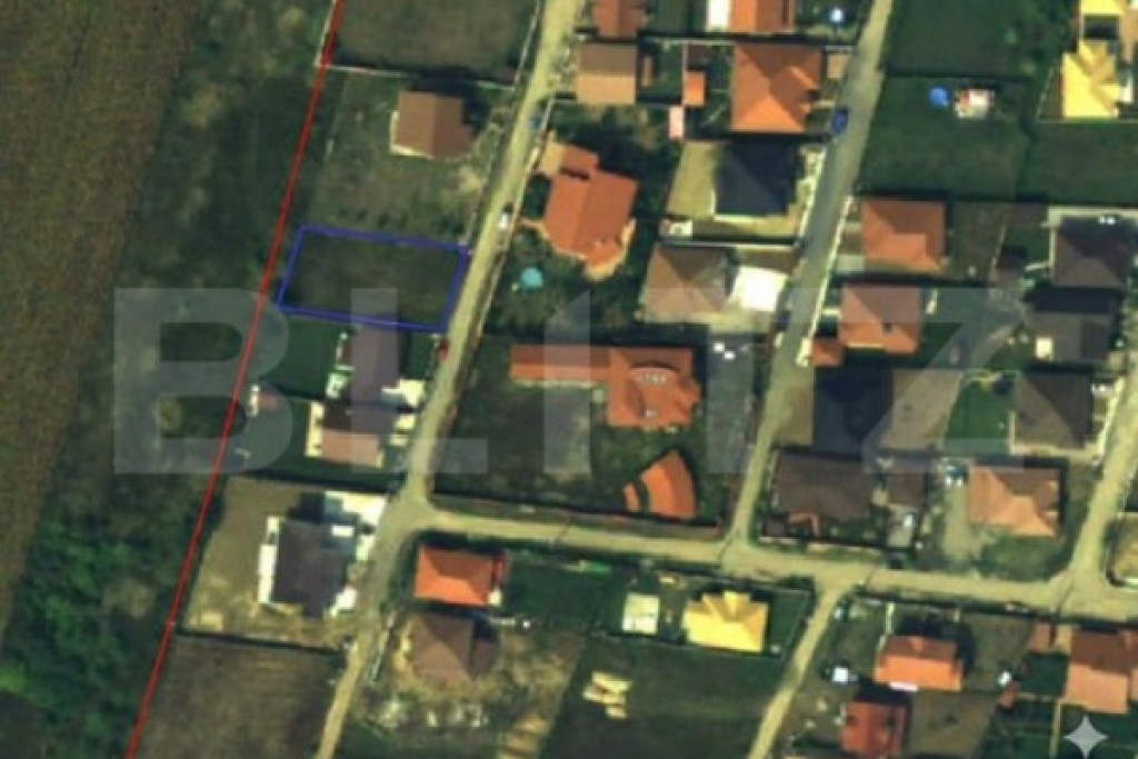 Teren 6,2 ari în Odoreu, front 17,95 m, toate utilitățile