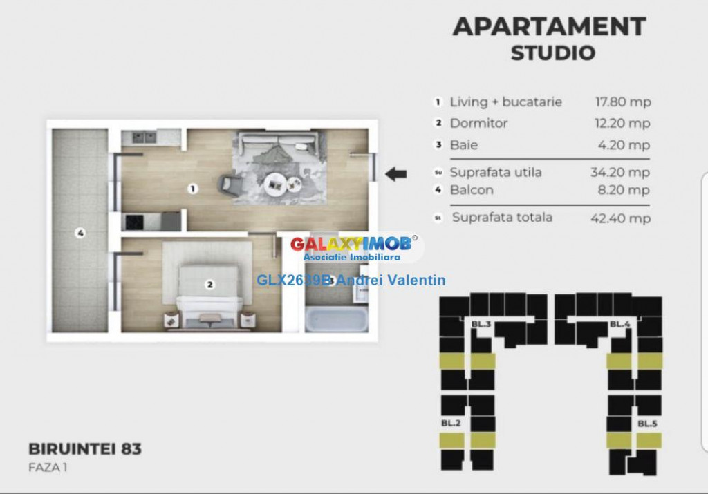 Apartament Nemobilat Bloc Nou Berceni - Dimitrie Leonida - M