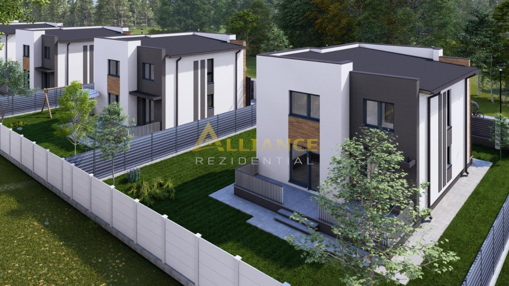 Casa stil mediteranean | Strada privata cu bariera | 4 dormi