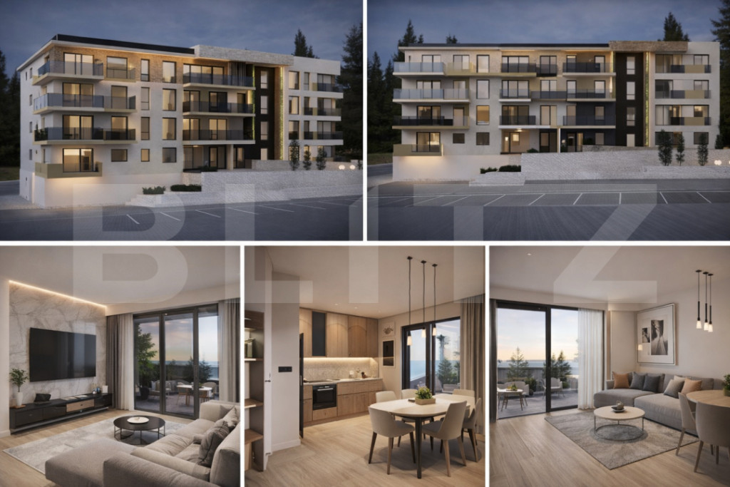 Bloc Nou Apartament cu 1 Camera Parter nr .1