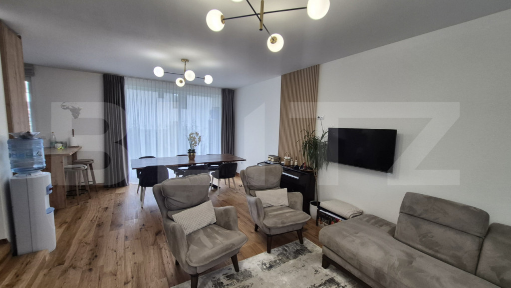 Casa cu 3 dormitoare, 100 mp, teren 202 mp, zona Baritiu