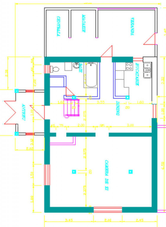 Casa individuala, 200 mp utili, 1000 mp teren, zona