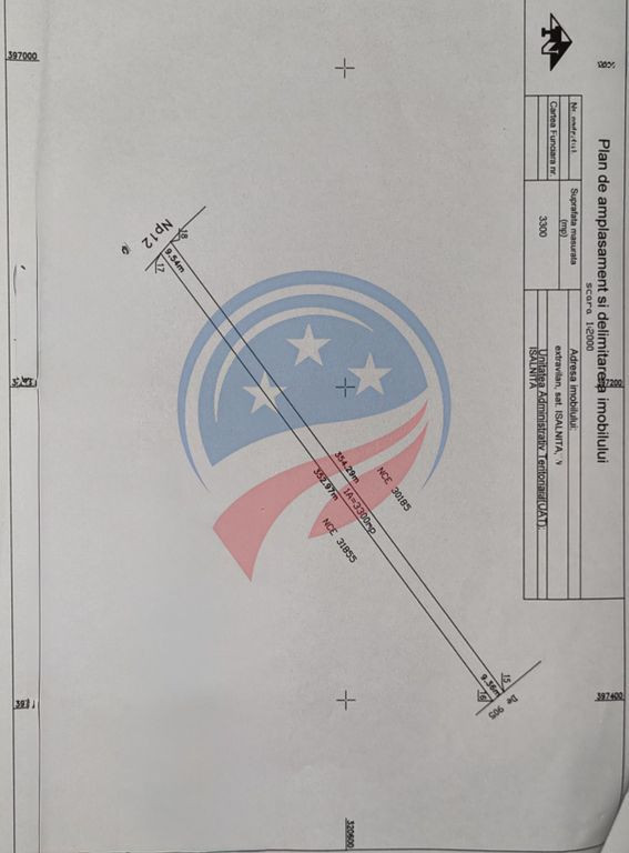 Teren de vanzare/Isalnita/Dolj