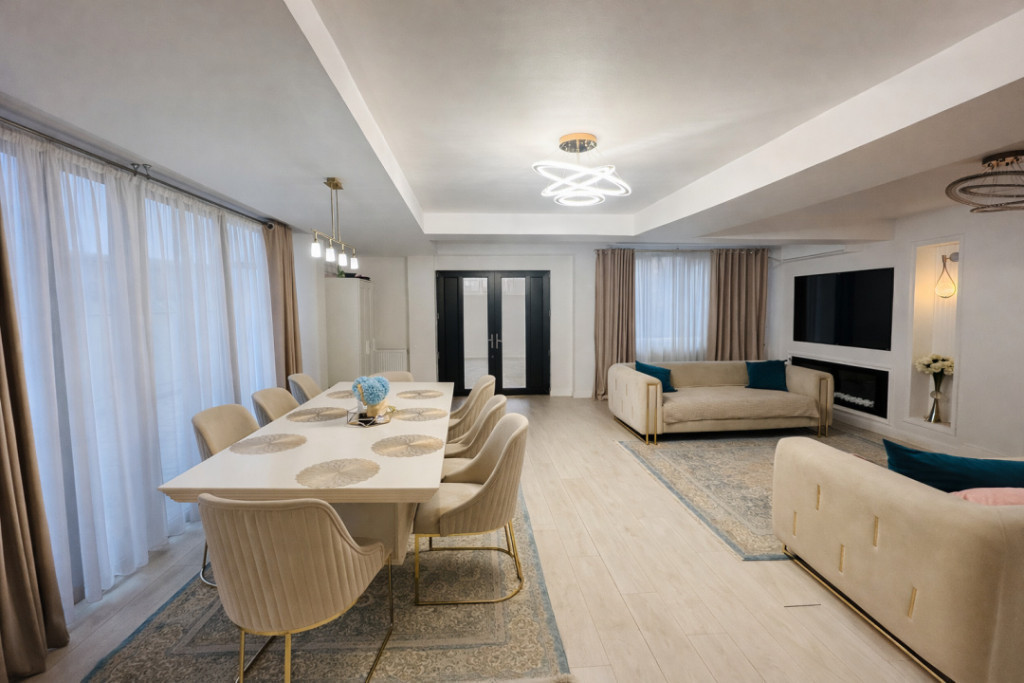 Vila cocheta 180 mp construiti, 340mp teren mobilata utilata