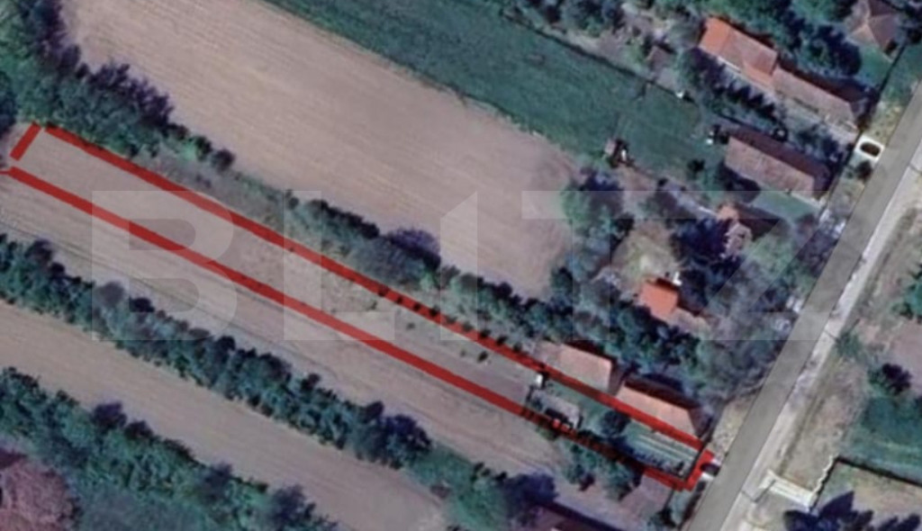 Teren intravilan de vânzare, 1323 mp , sat Bercu comuna Laz