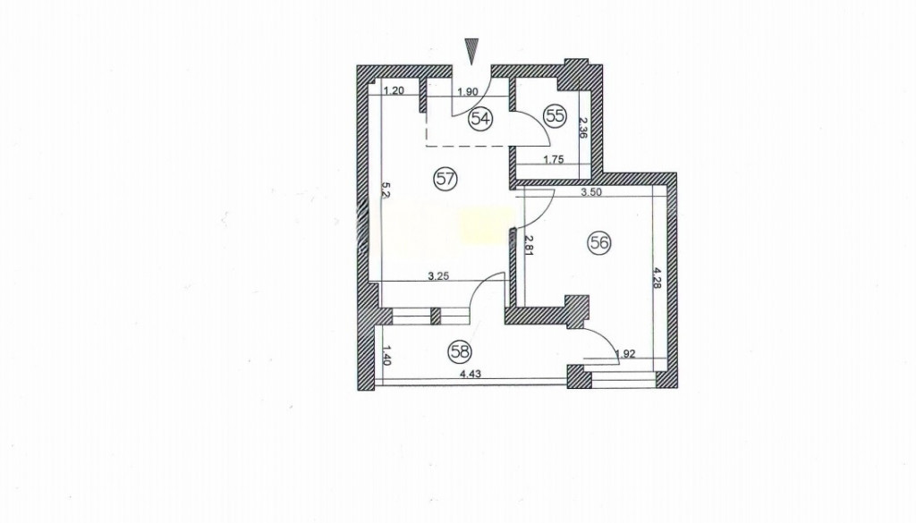 Microapartament etaj 1, bloc nou- zona Obcini