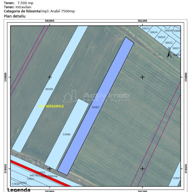 Teren industrial Magurele - Varteju - Centura, ILFOV