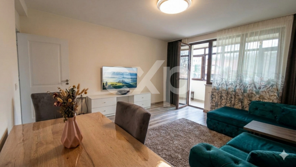 Apartament cu 3 camere, Etaj 1, decomandat | Trivale, Piteș
