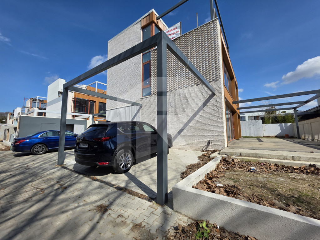 Vilă Modernă P+2E în Pipera – Spațiu, Confort și Tera