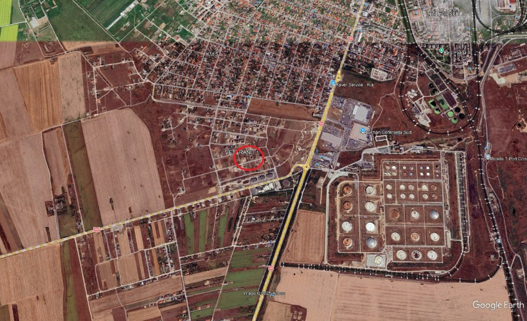 Teren de vanzare in Constanta zona Km 5 Veterani