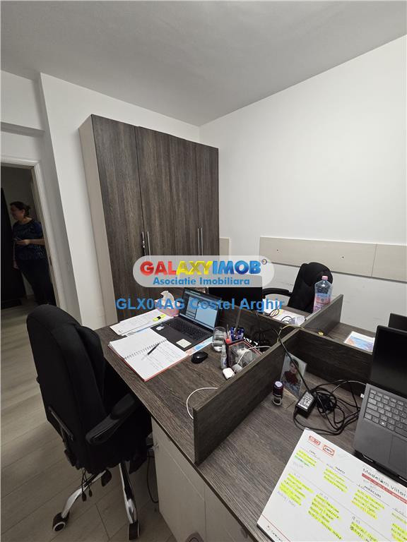 Vindem ap cu 3 cam dec parter mobilat office, central Craiov