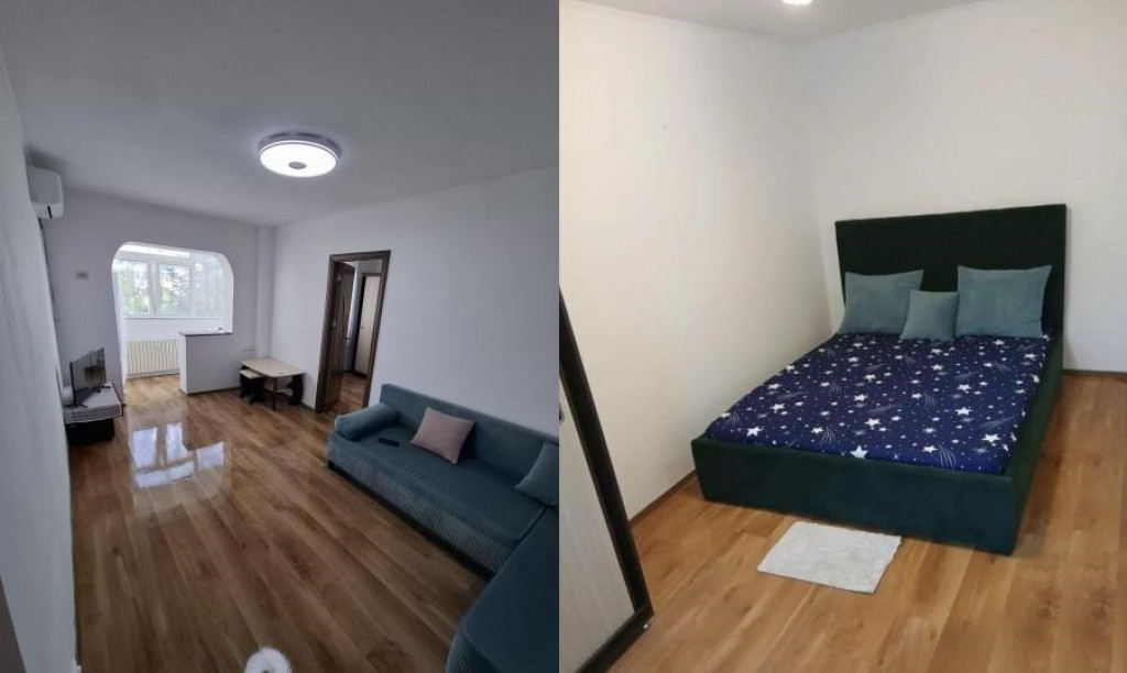 Apartament 3 camere de vanzare zona Tomis Nord, CENTRALA GAZ, MOBILAT