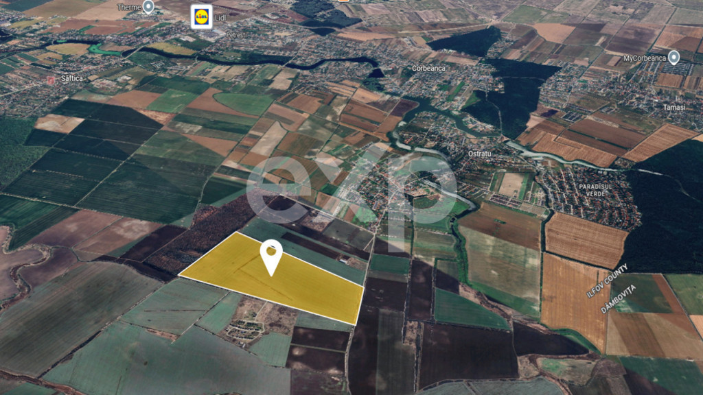 Oportunitate dezvoltare Corbeanca / Ostratu, PUZ aprobat