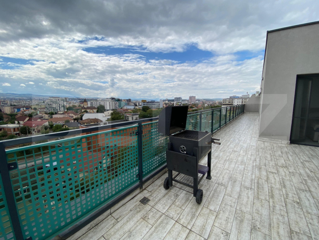 Apartament modern cu 3 camere, 68mp, 2bai, terasa 50mp, gara