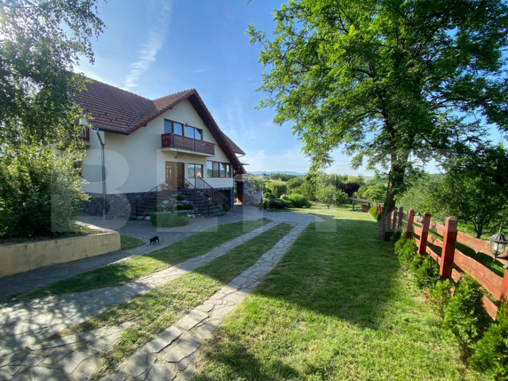 Vilă deosebită cu 30 ari teren și facilități complete ?