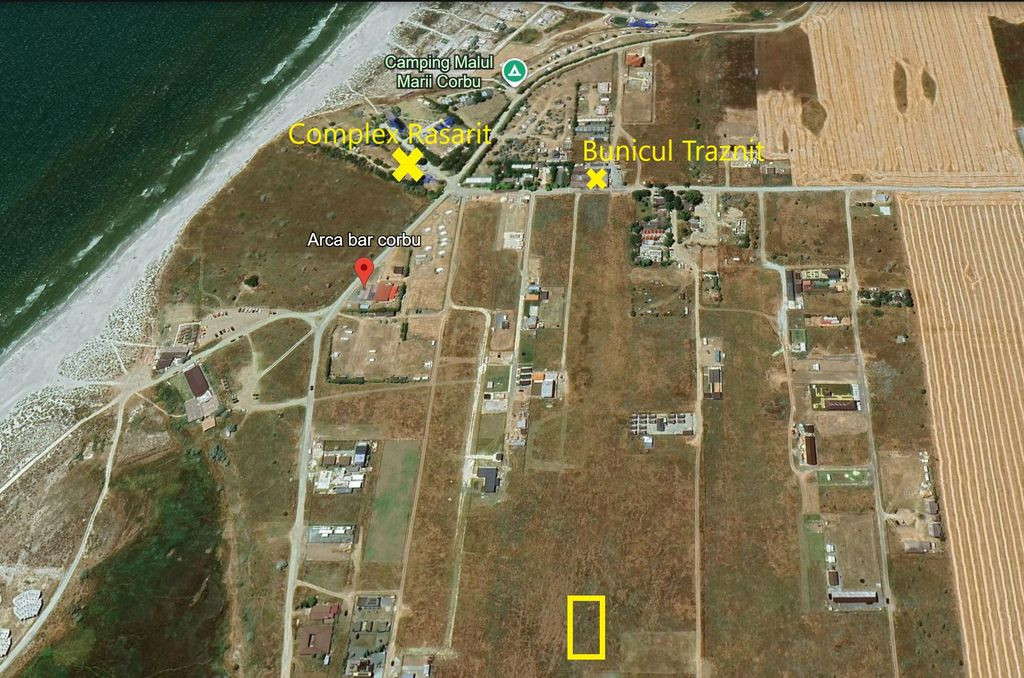 Teren Intravilan Plaja Corbu | 1.064 mp | Ideal Investiție