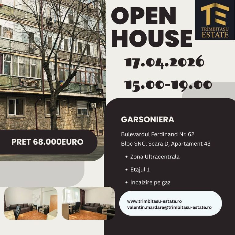 Sea View Olimp, Apartament 3 camere mobilat, vedere la mare