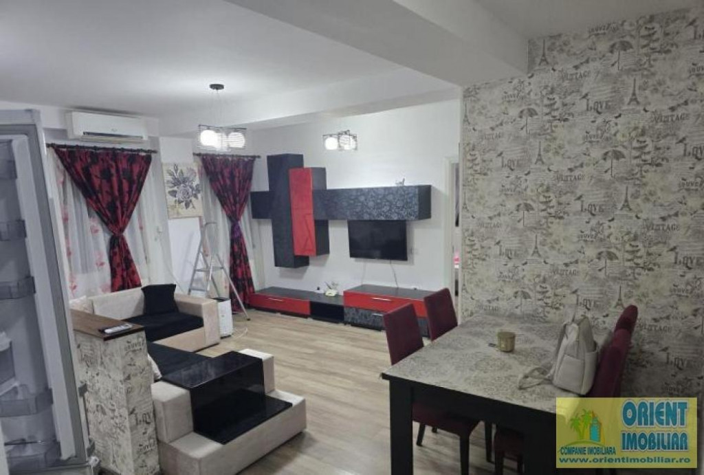 Tomis Plus, de inchiriat 2 camere, mobilat, gaze