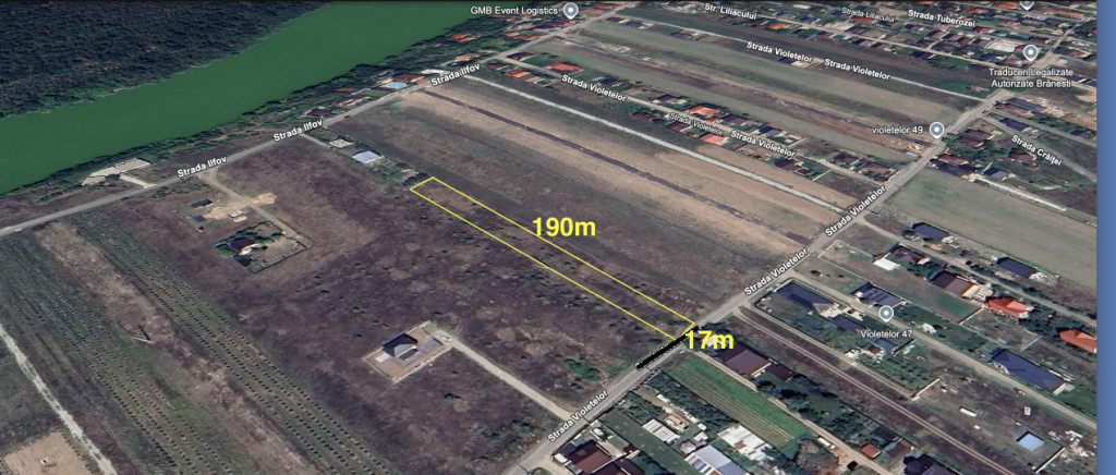 Teren vanzare-Branesti Ultracentral-Utilitati-Deschidere la