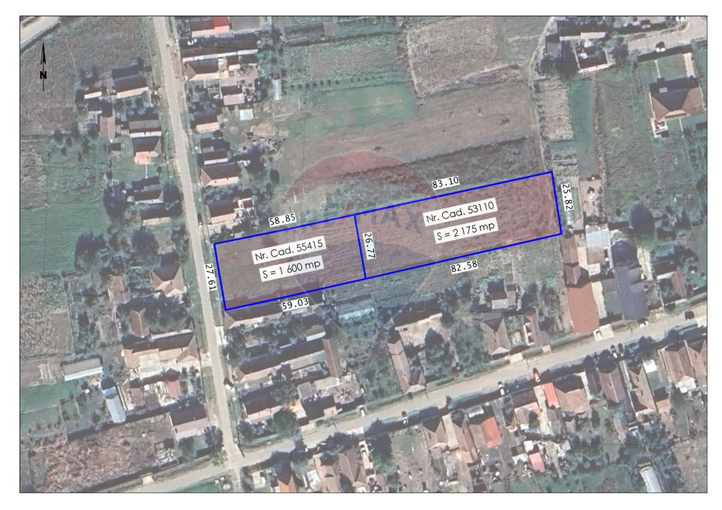 De vânzare teren intravilan, 3,775 mp, Cefa