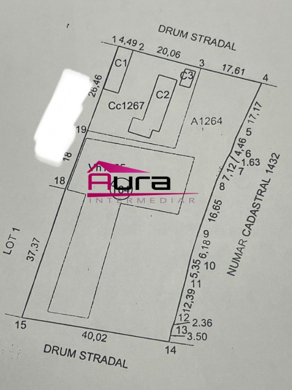 Teren Intravilan Loc.Parches Com.Somova