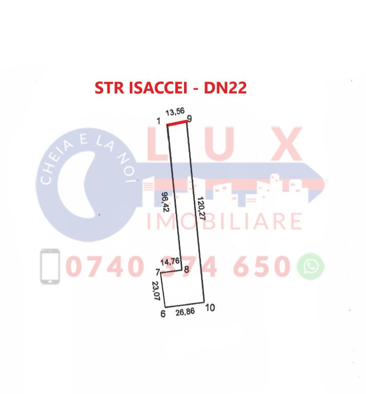 ID 7396 Teren Zona Dedeman