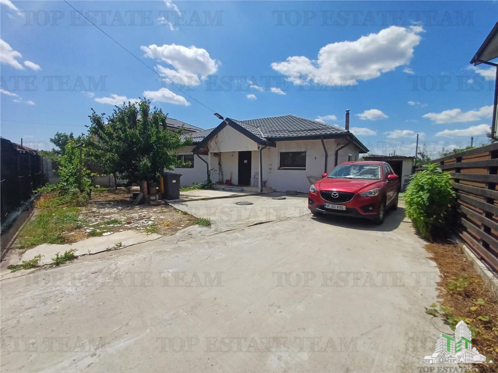 Vila individuala parter 3 camere cu teren 400mp intrare Domn