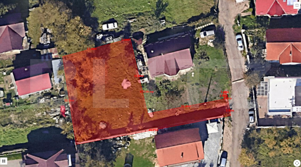 Exclusivitate! Teren intravilan 673 mp, panorama, Dâmbu Rot