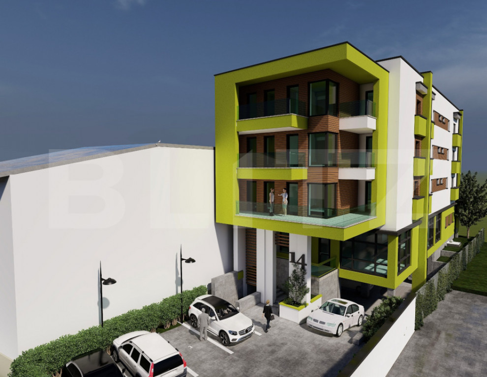 Teren 642 mp, cu autorizație S + P + 3E, front dublu, ULTRA