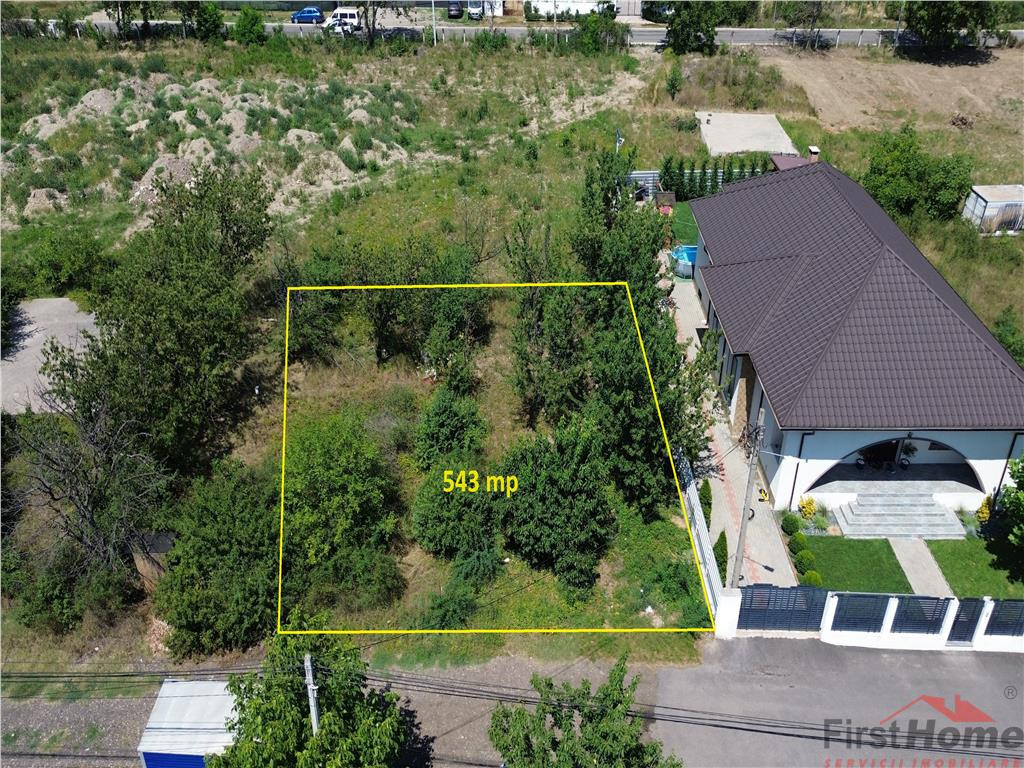 Teren in suprafata de 543mp, str Vlad Tepes