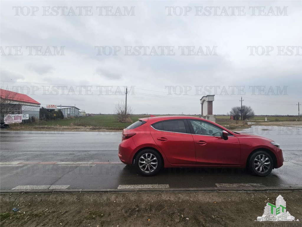 Teren comercial 7169mp la baza nod km35 pe A1